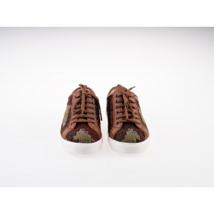Kilim Shoes Men Kilim Shoes Kilim Lace-Up Sneakers 
